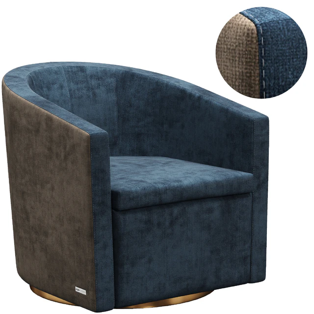 Gamma pretty swivel armchair — Descargar