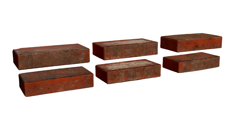 scruffy red bricks pack 001 — Descargar