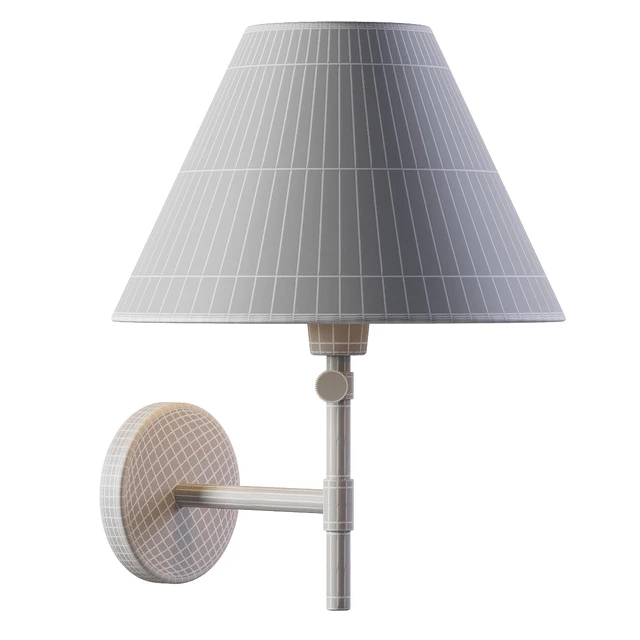 LAMPE-APPLIQUE MURALE ABAT-JOUR LIN — Descargar