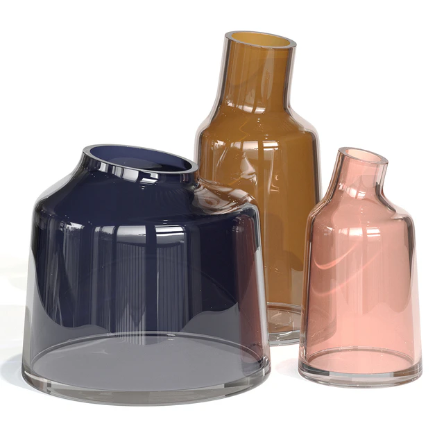 Blu Dot / Variant Glass Vases — Скачать