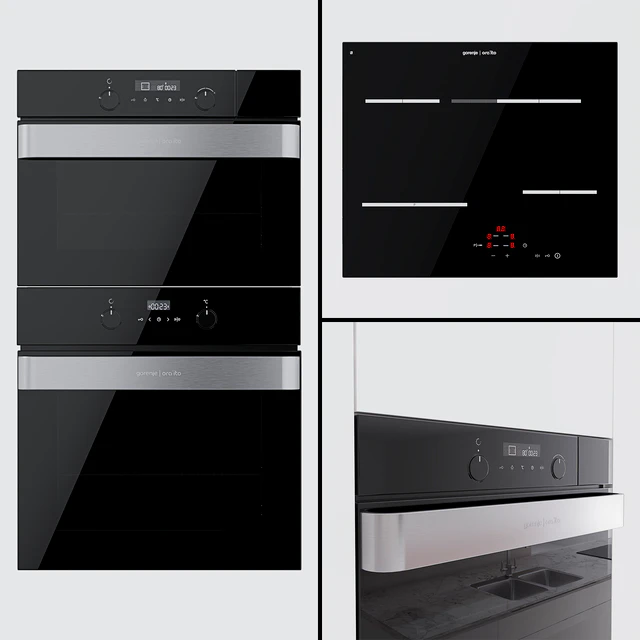 Gorenje - духовой шкаф BO617ORAB, компактный духовой шкаф BCS547ORAB и варочная поверхность ECT693ORAB — Скачать