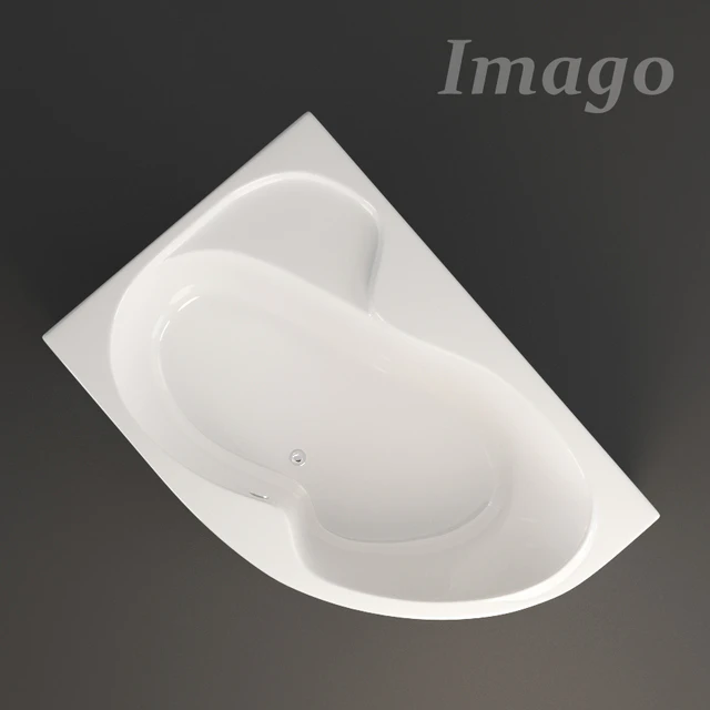 Ванна асимметричная Imago — Скачать