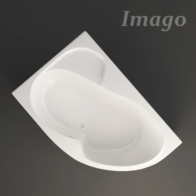 Ванна асимметричная Imago — Вид 2