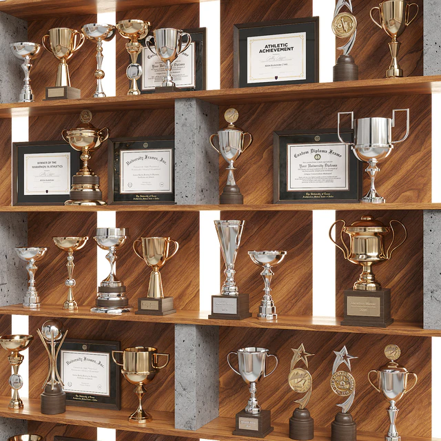 Rack with awards — Descargar