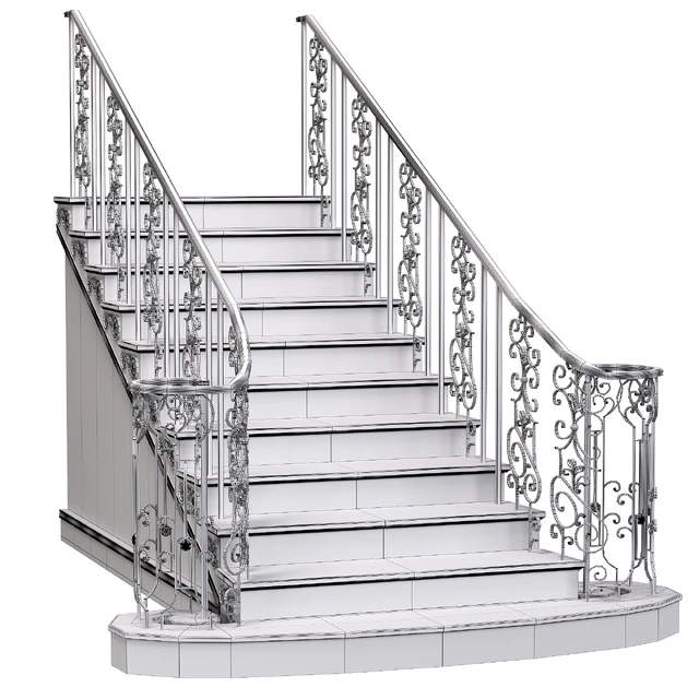 Classic interior stair — Скачать