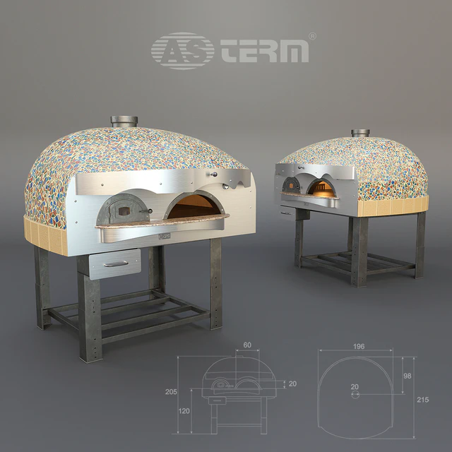 Печь для пиццы на дровах AsTerm D120VK — Скачать