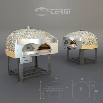 Печь для пиццы на дровах AsTerm D120VK — Скачать