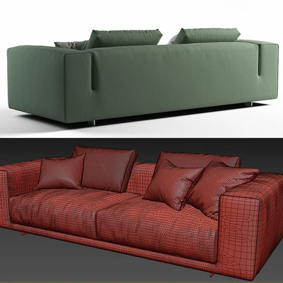Moss sofa Cor — Ver 2