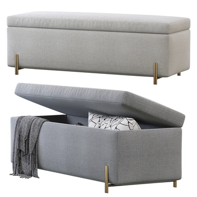 Mod Storage Bench (54 ") — Ver 3