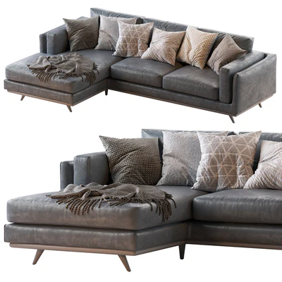 Zander 2 Piece Chaise Sectional — Ver 1