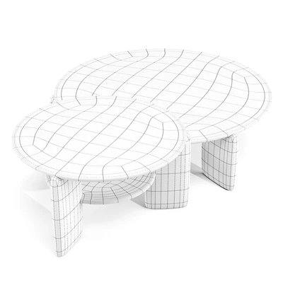 Tacchini: Kanji - Coffee and Side Table — Вид 4