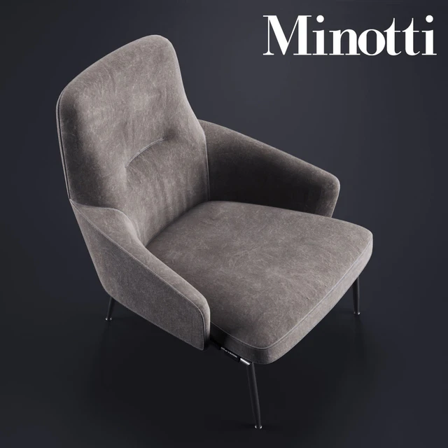 Minotti Coley Armchair — Descargar