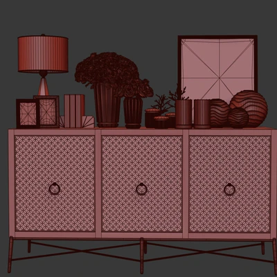 Neiman Marcus Sideboard Set 001. — Вид 2