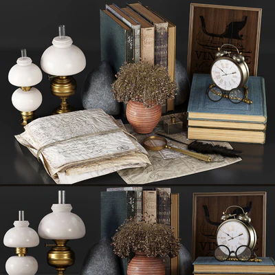 Old decorativ set — Ver 1