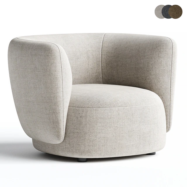 BLOSSOM | Armchair By Novamobili — Скачать