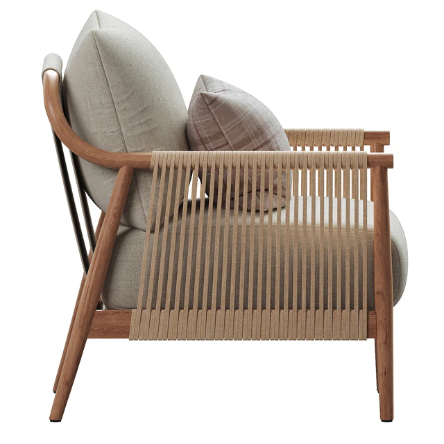 Brena Upholstered Armchair — Descargar