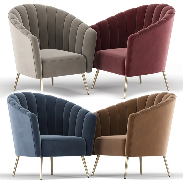 Hurwitz Barrel Chair — Скачать