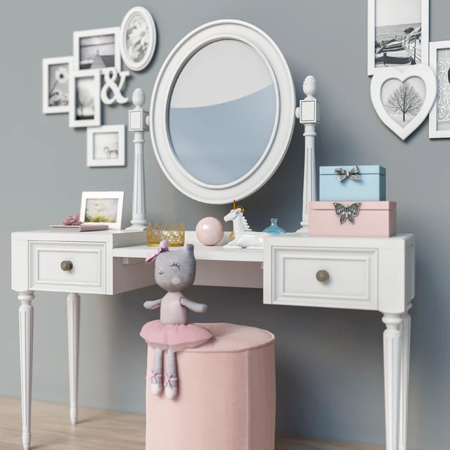 Dressing table (2 options for children, for adults) set 19 — Descargar
