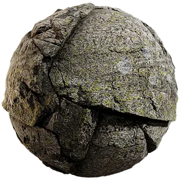 lichen covered rock 004 — Скачать