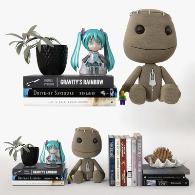Shelf decoration 05 — Ver 1