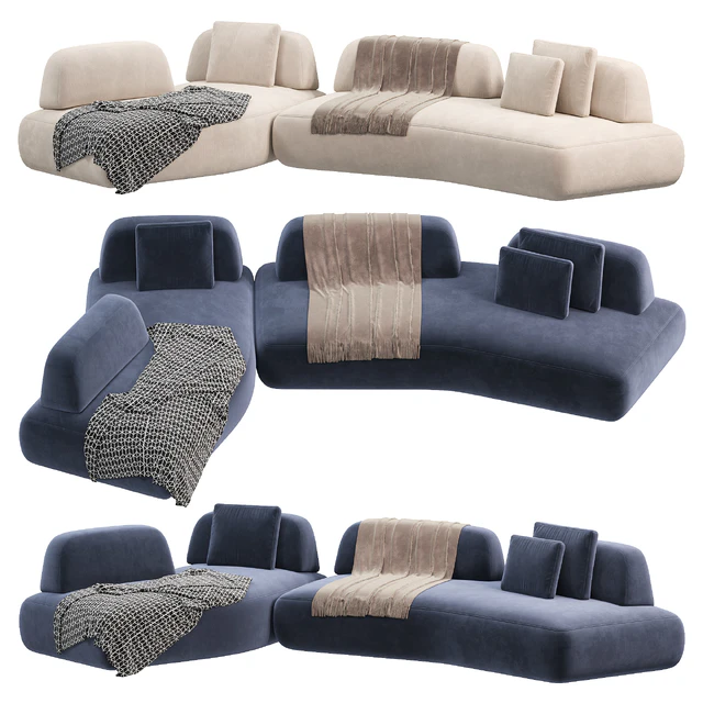 CURVE Sofa by Art Nova, Sofas — Descargar