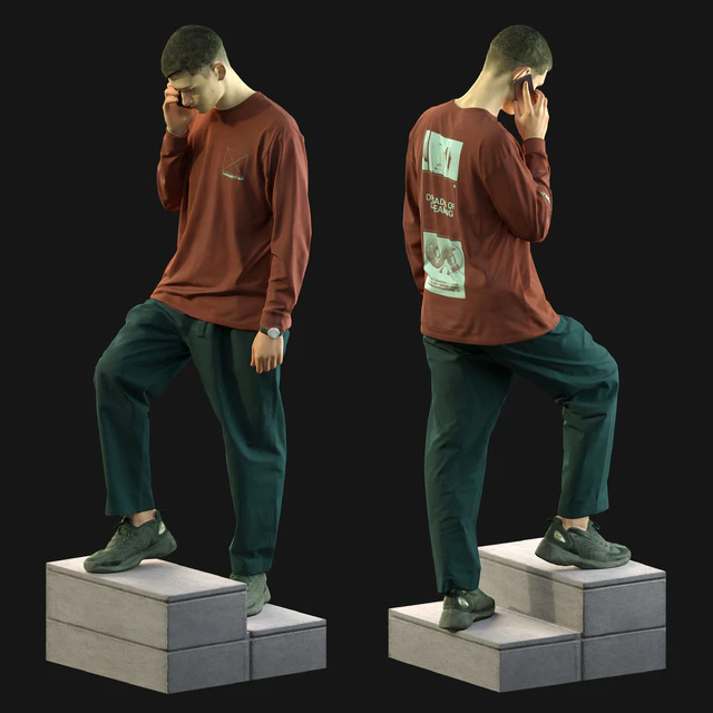 3d scan man 13 — Скачать