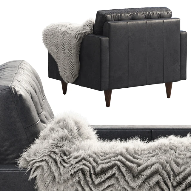 Joybird Eliot Leather Chair — Descargar
