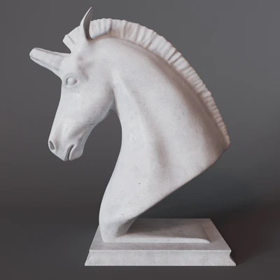 Unicorn sculpture — Вид 3