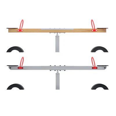 Horizontal swing with Kompan tires — Ver 4