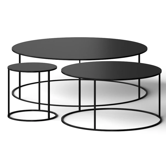 Adriani e Rossi edizioni Round Metal Coffee Table — Descargar