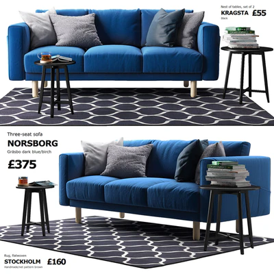 Sofa Ikea Norsborg 2 — Ver 1