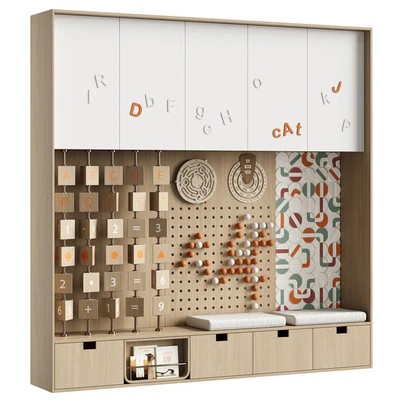 Interactive panel for children room — Ver 5