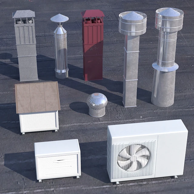 Set for the roofing of houses 01 — Descargar