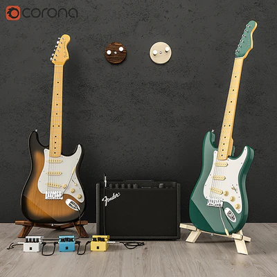 Fender guitar set — Ver 1