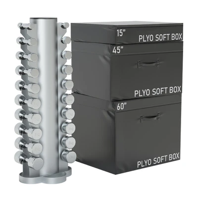 Dumbbells and jump boxes — Ver 1