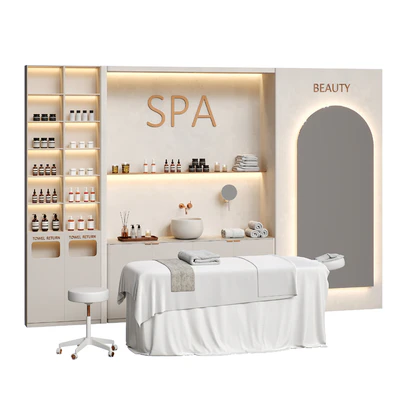 Spa with massage table and accessories P01 — Вид 1