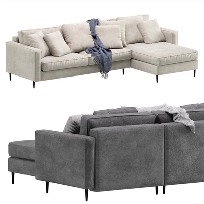 Sofa Dissent Lounge Chaise By Divan.ru / Диван Угловой Дисент — Вид 6