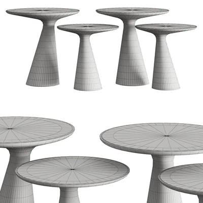 Cattelan Italia Peyote Coffee & Side Tables — Ver 2