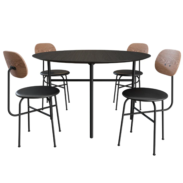 Afteroom Dining Chair + Snaregade Table By MENU — Скачать