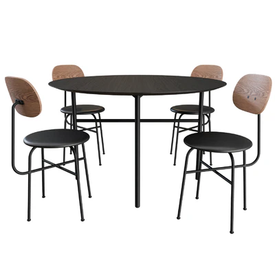 Afteroom Dining Chair + Snaregade Table By MENU — Вид 1