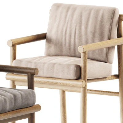 Paddle Table by Cruso and Ayana Chair by B&B Italia / Garden furniture — Ver 4