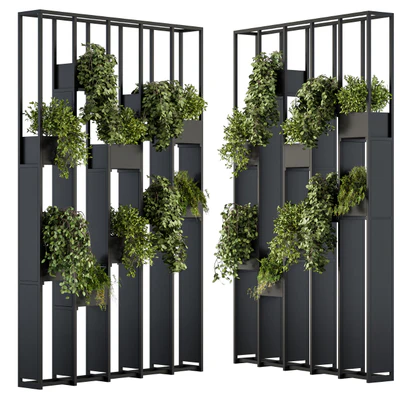 Green Wall - Plants partition 02 — Вид 1