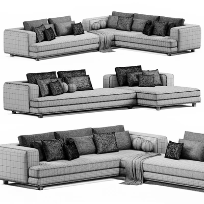 Arbiter Sofa By Maxalto | Диван — Вид 4