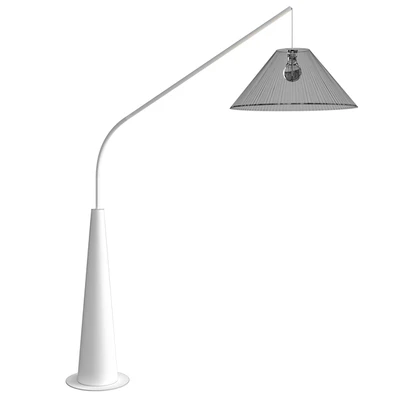 Gibson Hanging Arc Floor Lamp — View 2