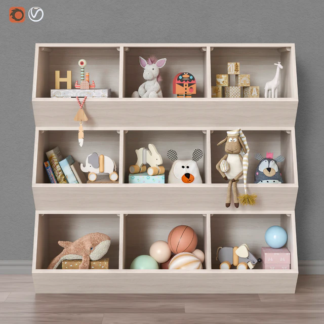 Toys and furniture set 37 (3 colors) — Descargar
