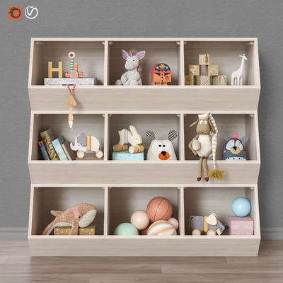 Toys and furniture set 37 (3 colors) — Ver 1