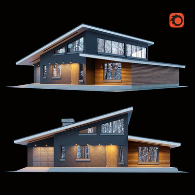 Modern cottage — descargar