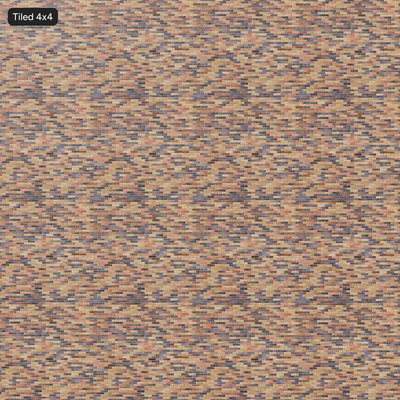 sandfaced running bond brick wall texture multicolored — View 4