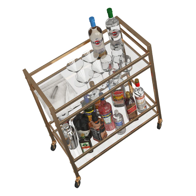 Mini Bar Beverage Table — Descargar