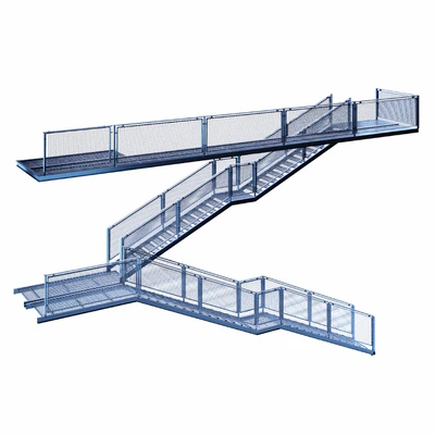 Metal staircase — Ver 2